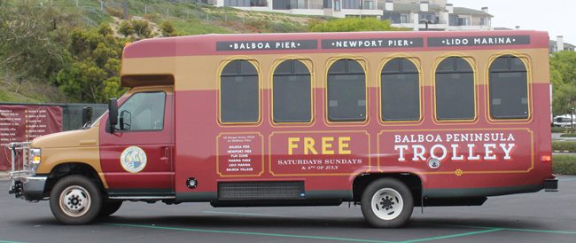 The Balboa Peninsula Trolley is Running!
