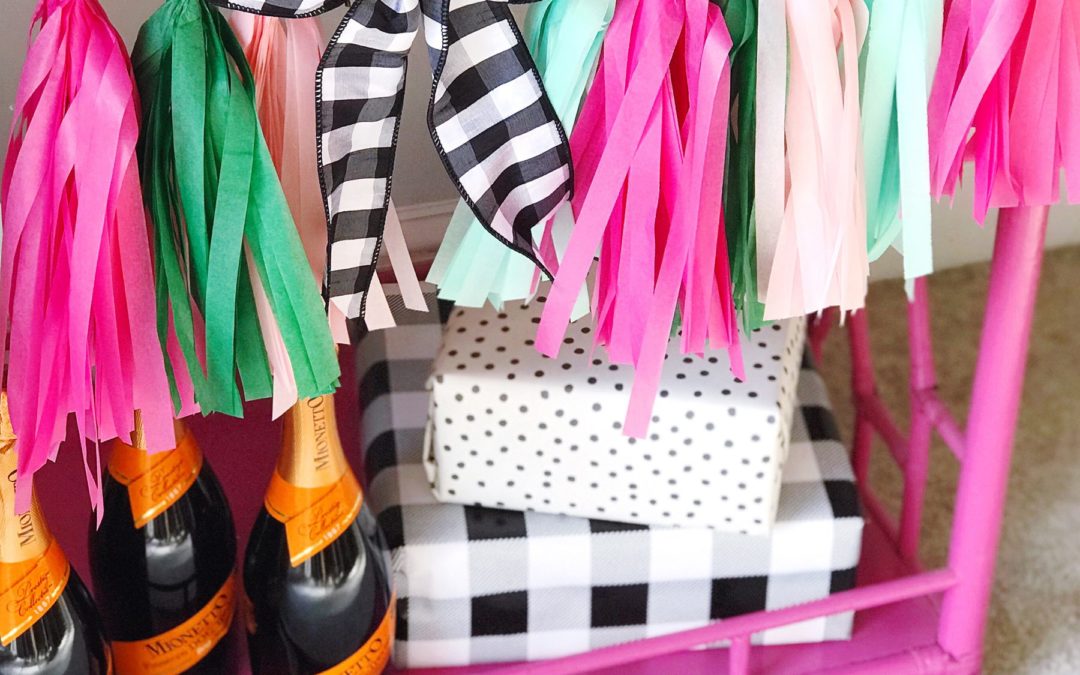 Style Your New Year’s Eve Bar Cart to Wow!