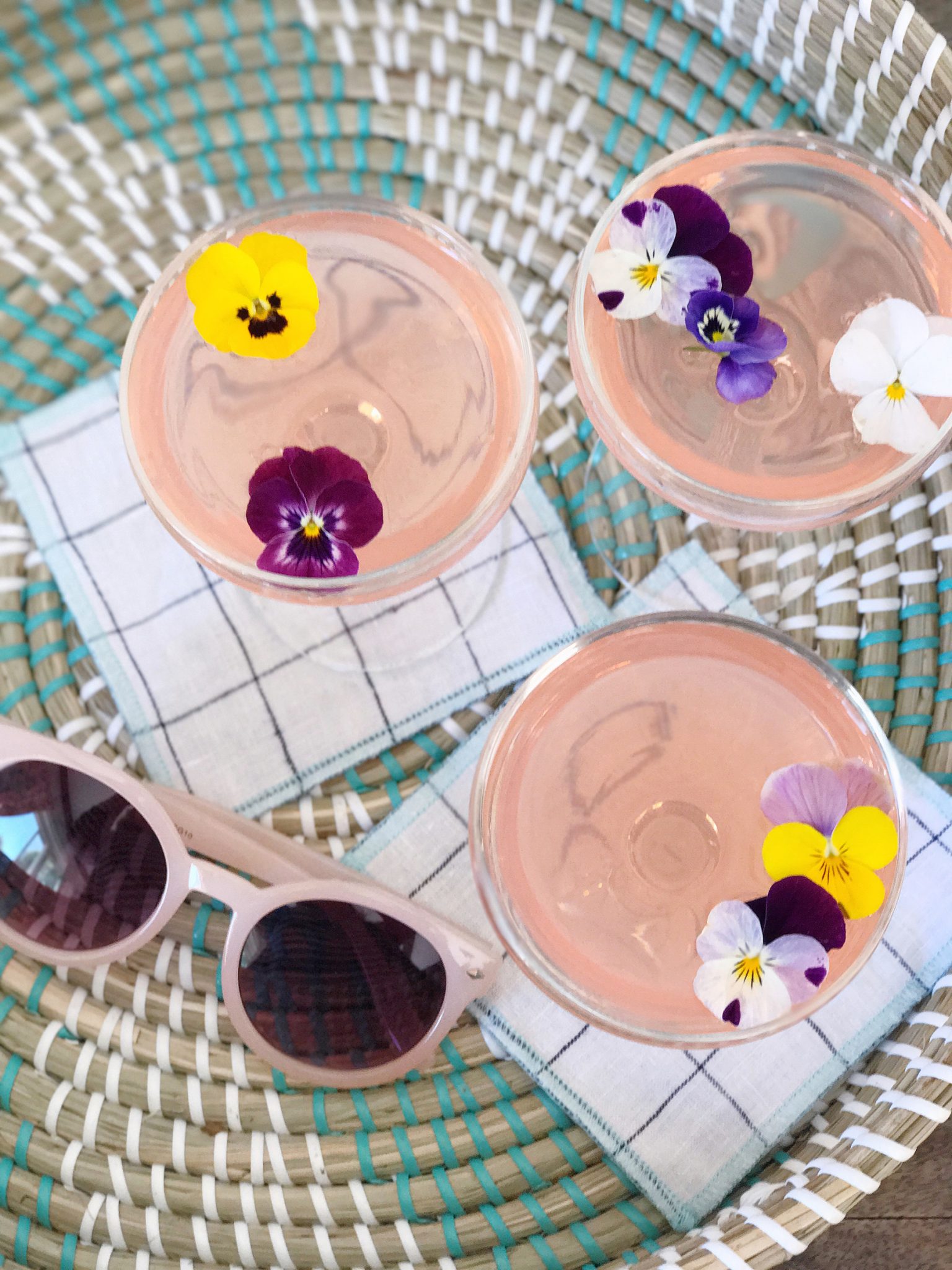 Easy Floral Cocktails for Mother’s Day—Or Any Day!