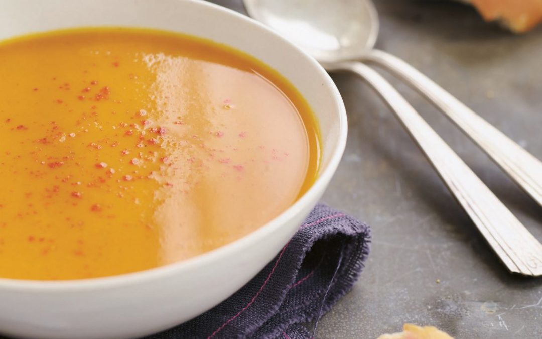 Autumn Carrot & Sweet Potato Soup