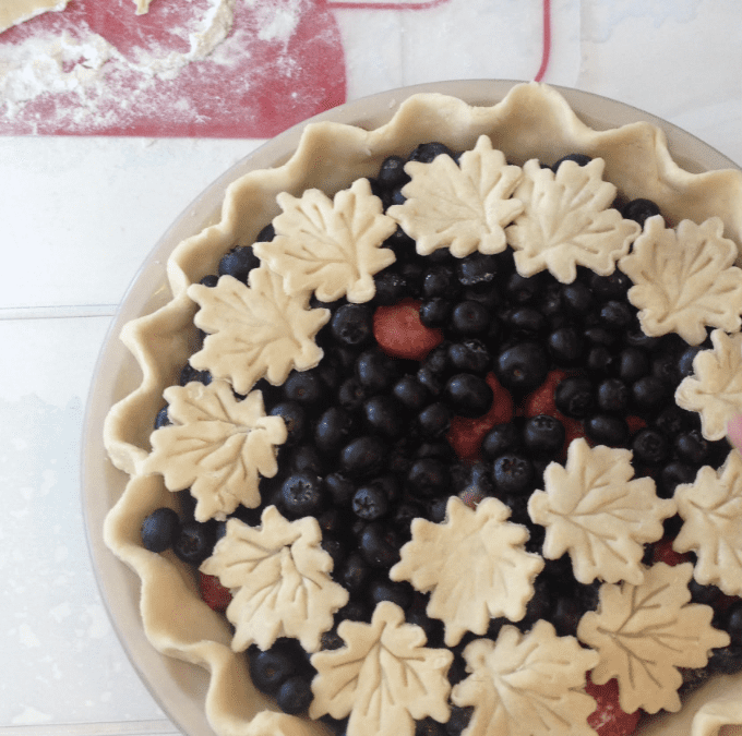 A Go-To Blueberry Pie Recipe for the 4th of July!
