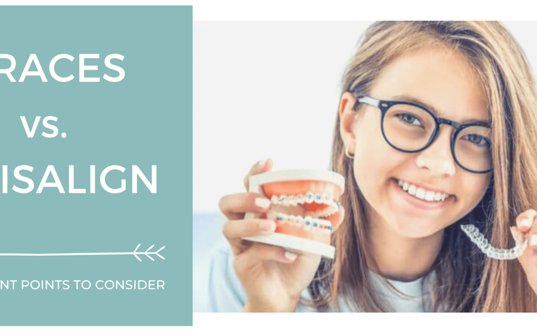 Braces versus Invisalign; a clear difference but a difficult choice