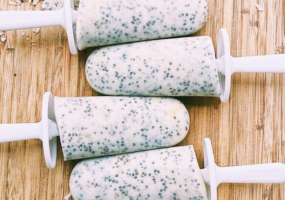 Piña Colada Chia Seed Pops!