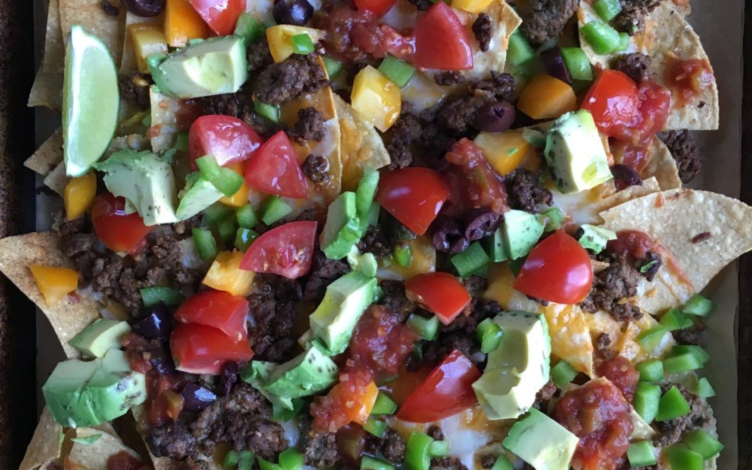 Loaded Sheet Pan Nachos