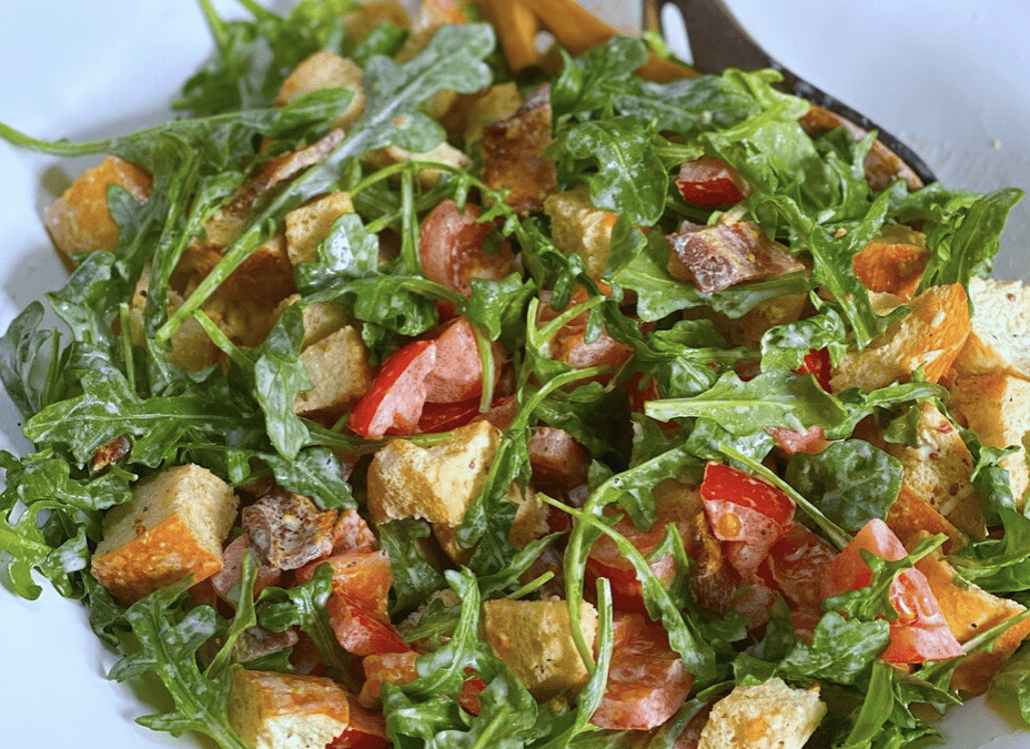 BLT Panzanella Salad Recipe