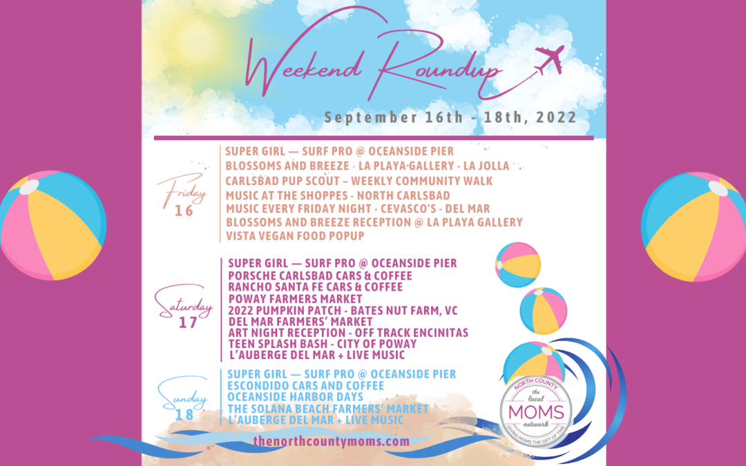Weekend Roundup — 9/16 – 9/18