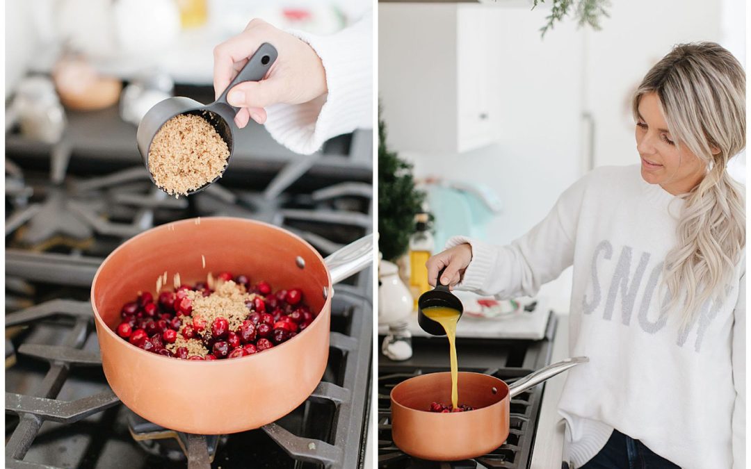 Ali Fedotowsky-Manno’s Cranberry Sauce