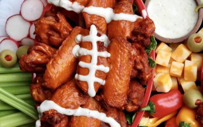 Chicken Wing Snack Board