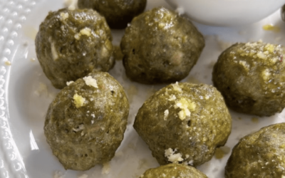 Turkey Pesto Meatballs