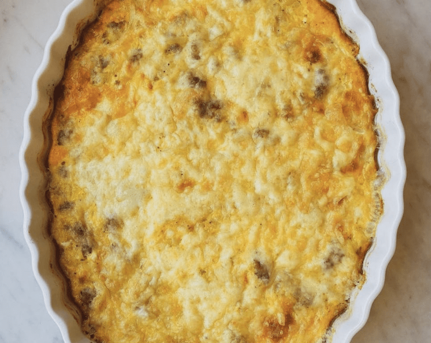 Sausage & Hash Brown Breakfast Bake