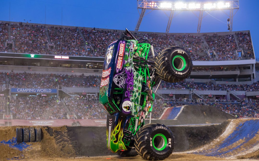 Monster Jam is officially back in Anaheim