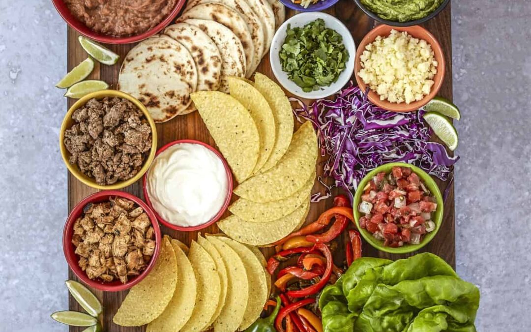 Build Your Own Taco Board