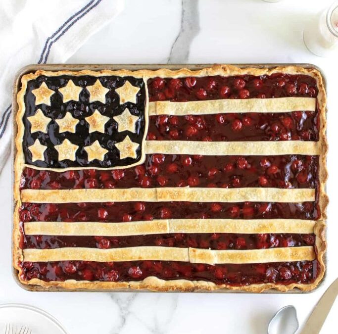 Recipe: American Flag Pie!